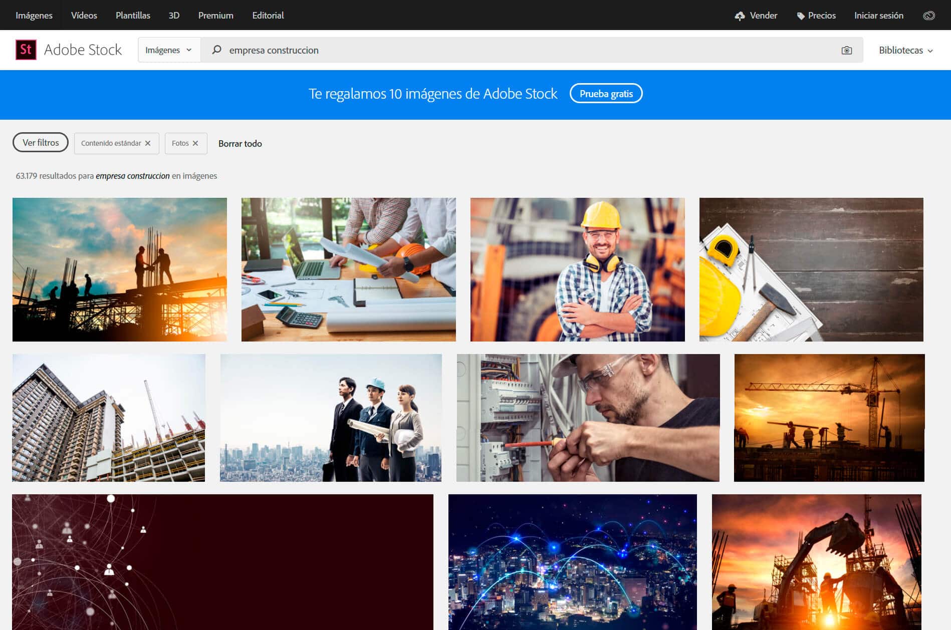 Imagenes para web Adobe Stock