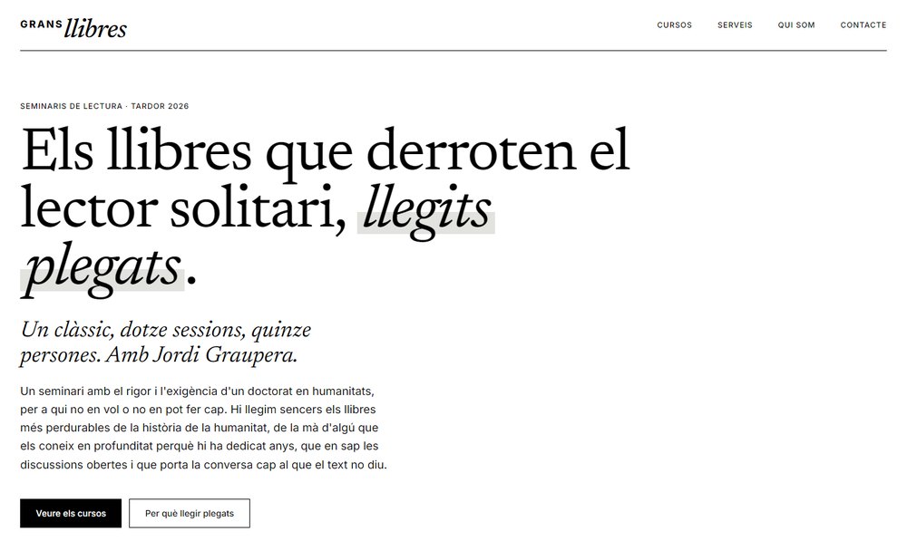 Grans Llibres
